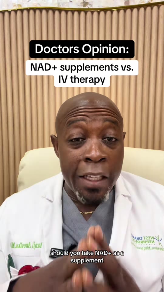 NAD+ IV vs. oral supplements: what the evidence actually shows