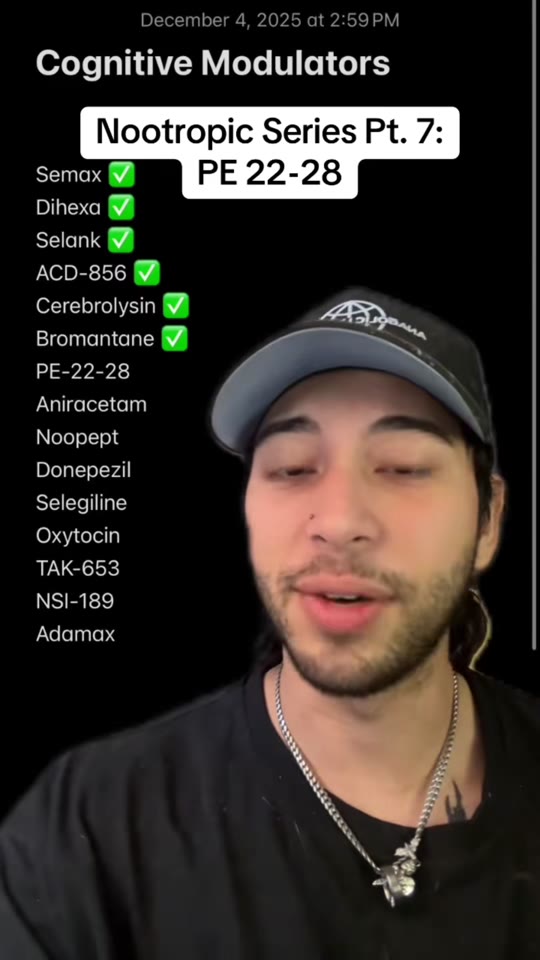 PE 22-28 peptide claims on TikTok: what the science says