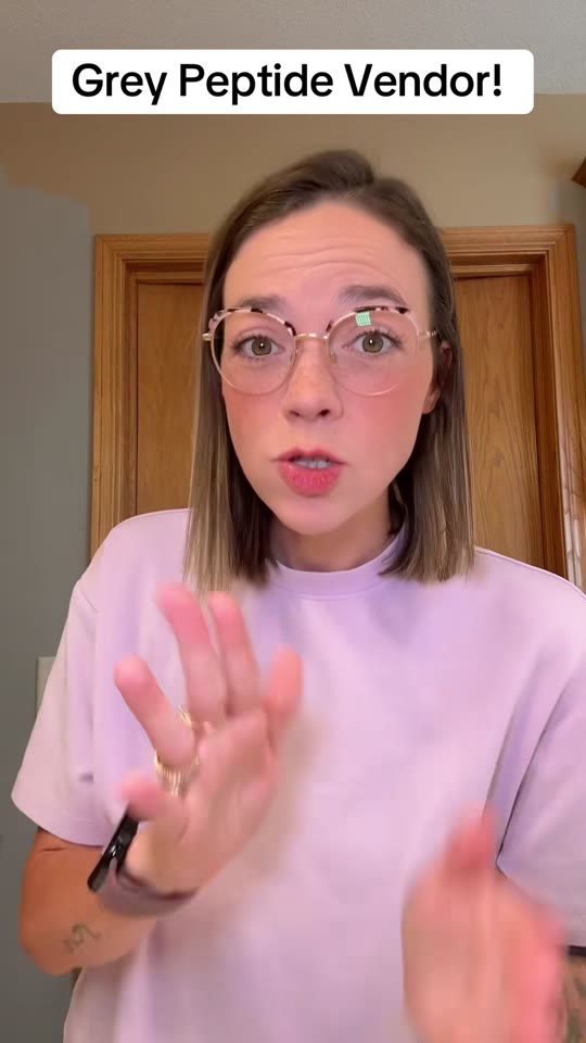 @kaitlynn_neises's gray market peptide advice, fact-checked