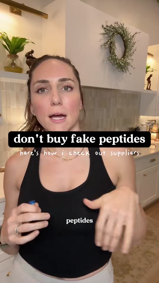 @katiepeptalks's peptide supplier advice, fact-checked