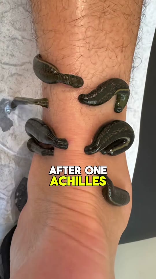 Leech therapy for Achilles tendinitis: does the '98% relief' claim hold up?