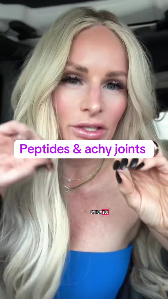 Peptides for joint pain in your 40s: what the science says