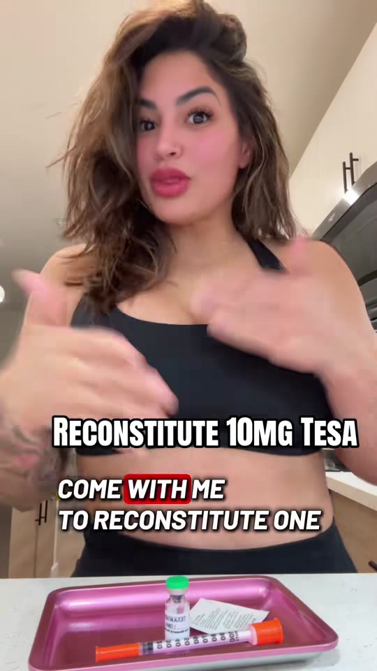 Reconstituting peptides at home: what TikTok gets wrong