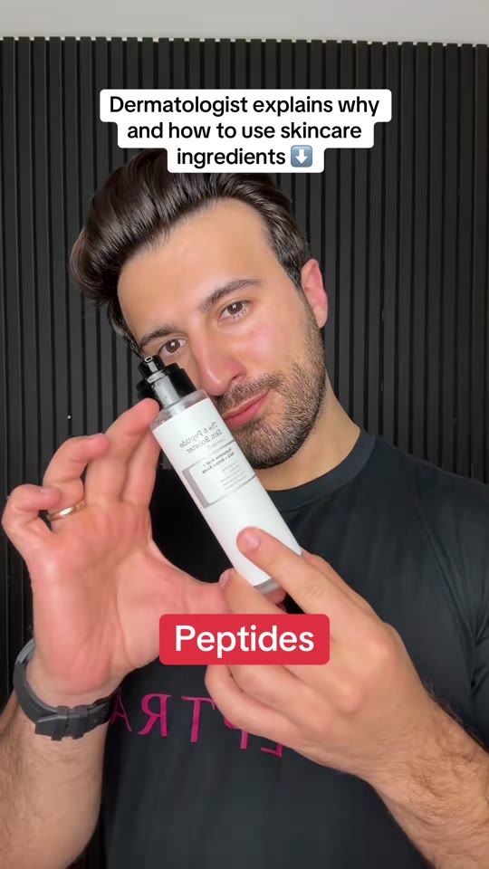 Peptides for skin: separating dermatology fact from TikTok hype
