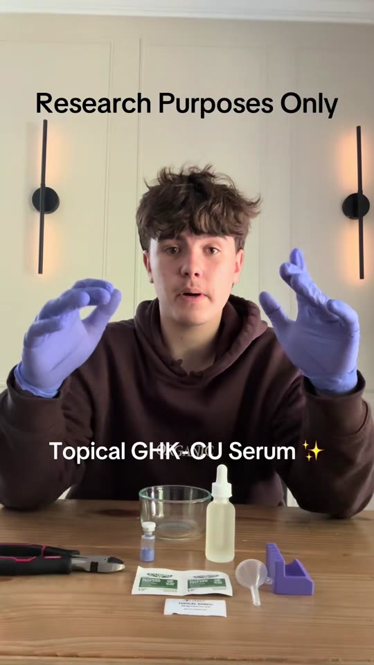GHK-Cu copper peptide claims on TikTok: what the science supports