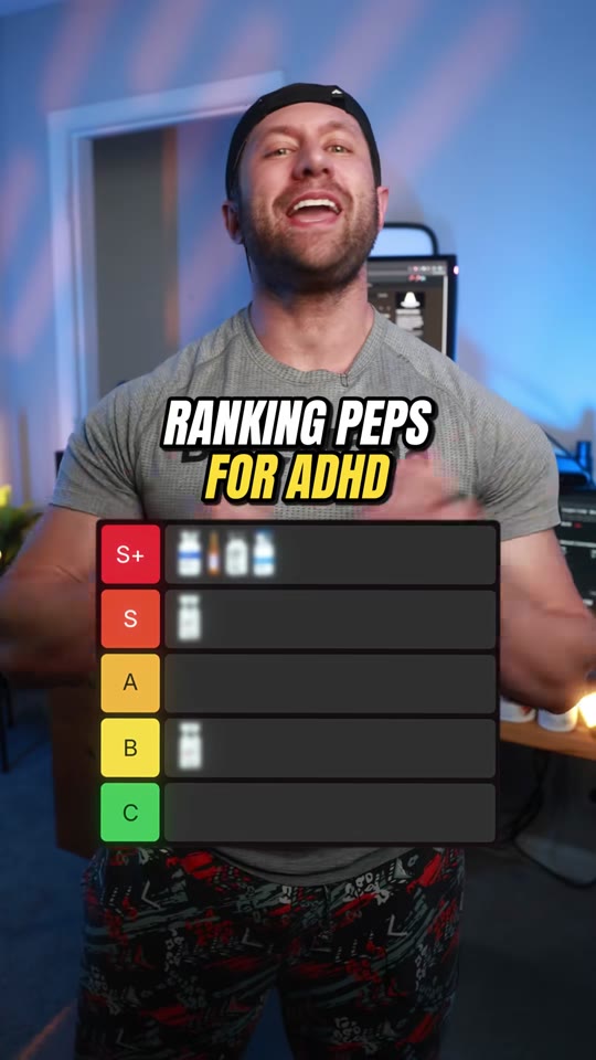 Ranking peptides for ADHD focus: what the evidence actually supports