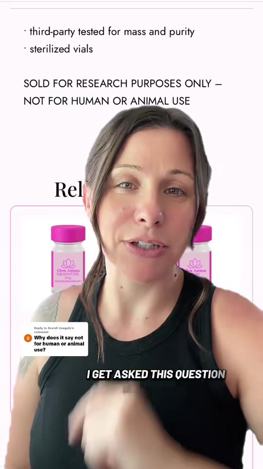 "Research only" peptide labels: what the disclaimer actually means