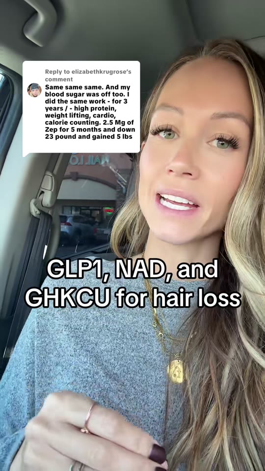 GLP-1, peptides, and hair loss: separating signal from noise