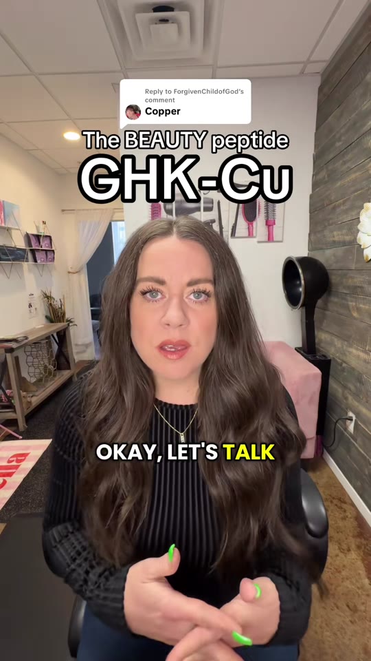 GHK-Cu for hair loss claims on TikTok, fact-checked