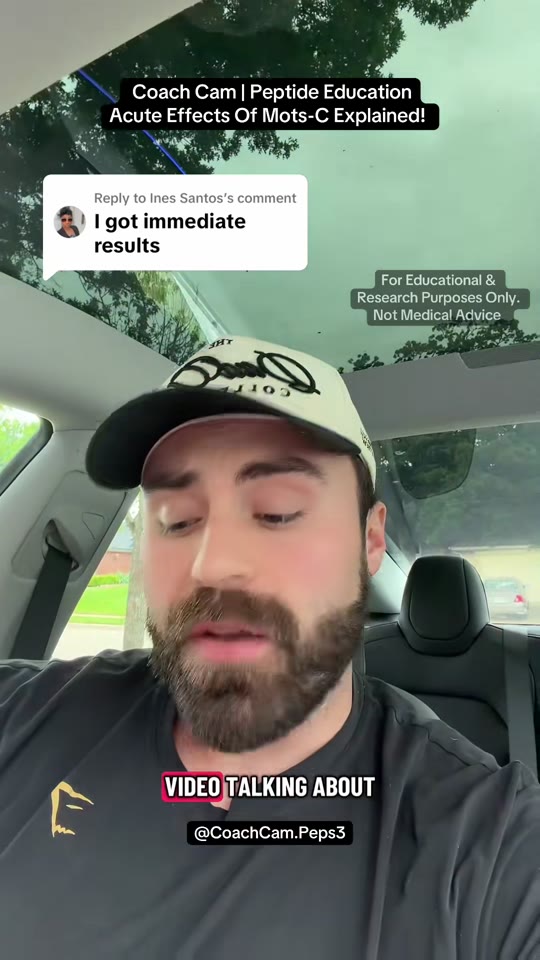 MOTS-c peptide claims on TikTok: what the research actually says