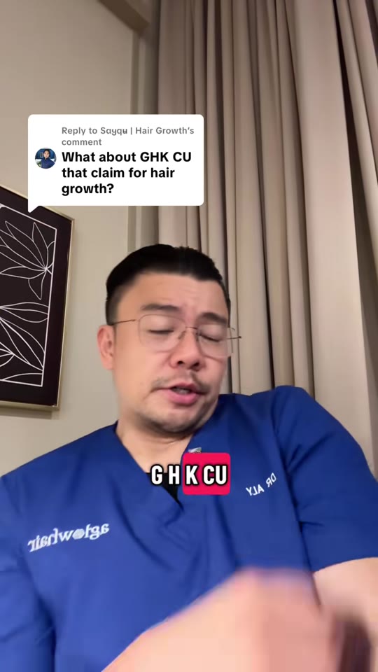 GHK-Cu for hair loss: real peptide, overhyped claims