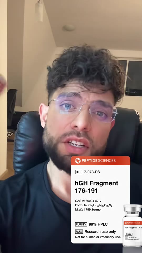 HGH Fragment 176-191 for fat loss: what the evidence actually shows
