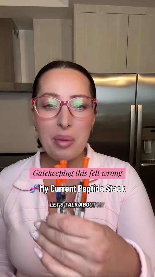 @kellyferrobeauty's peptide stack claims, fact-checked