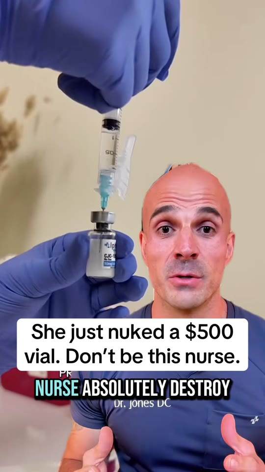 @drjonesdc's peptide storage warning, fact-checked