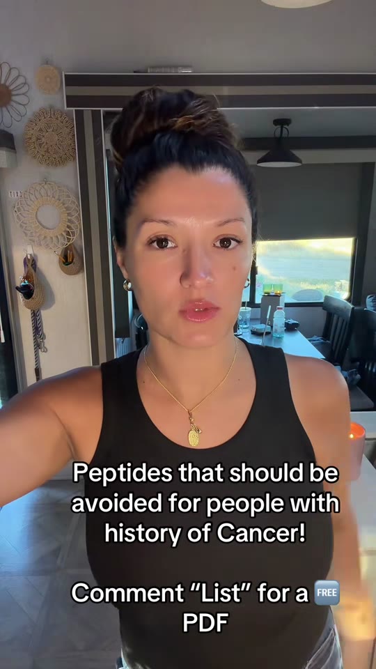 Peptides and cancer risk: separating real warnings from biohacker hype