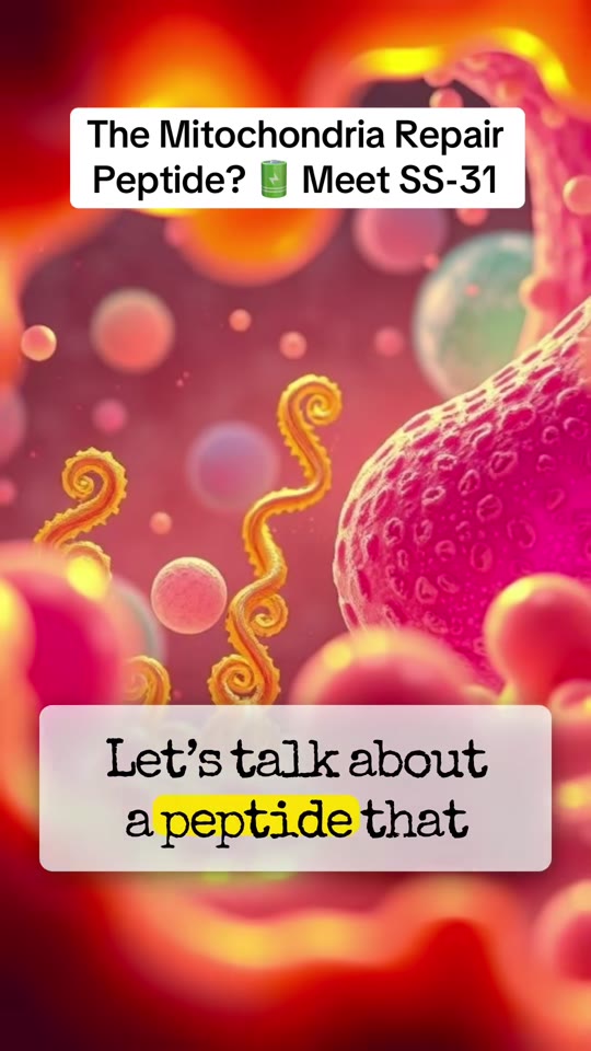 SS-31 peptide claims: what the mitochondria science actually shows
