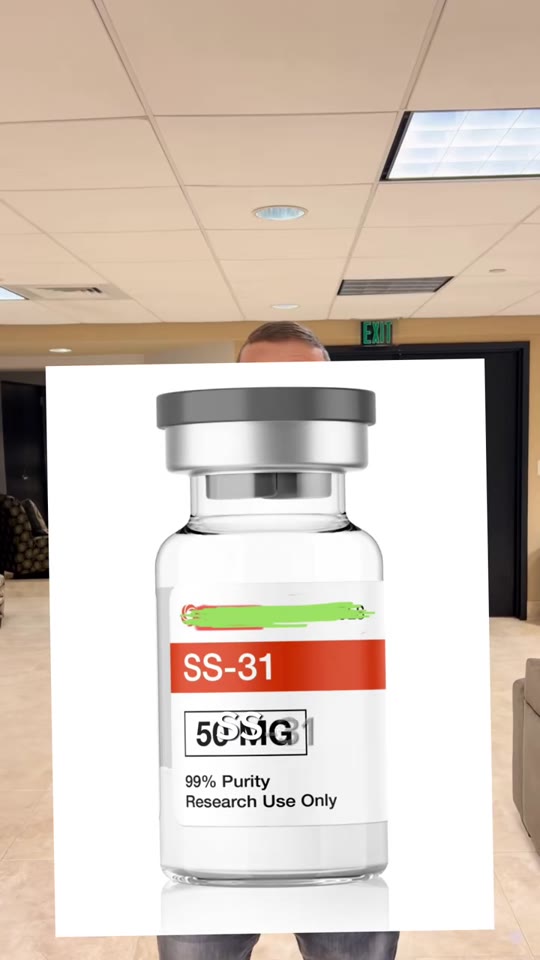SS-31 peptide and the 'replaces months of training' claim