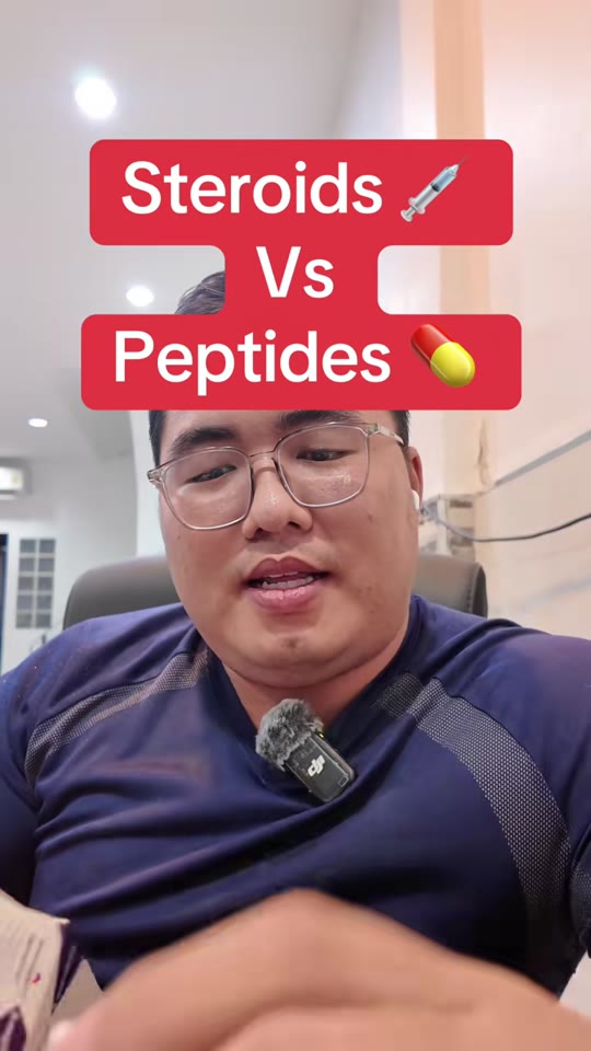 Steroids vs peptides: what TikTok gets wrong about the tradeoffs