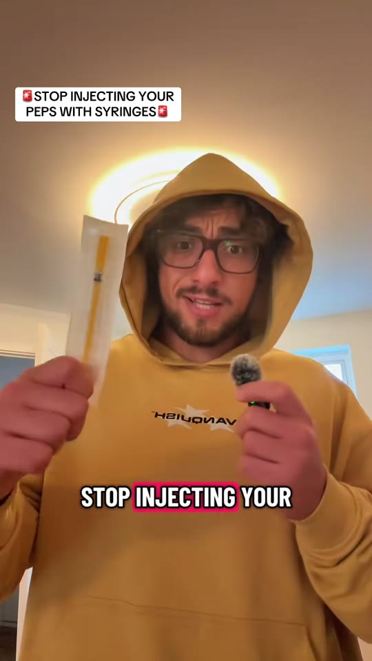 @_weightswithy8's peptide injection advice, fact-checked