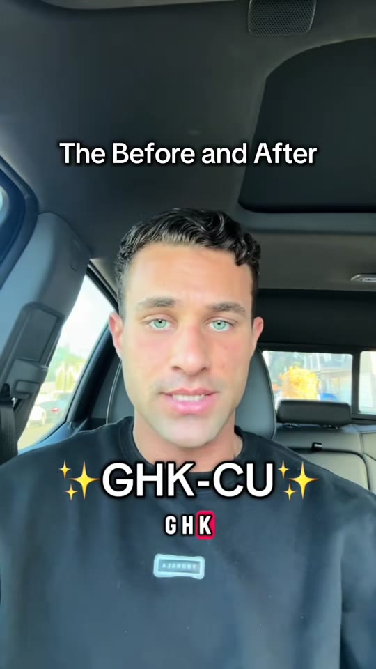 @nickcrystalfit's GHK-Cu skin transformation claims checked
