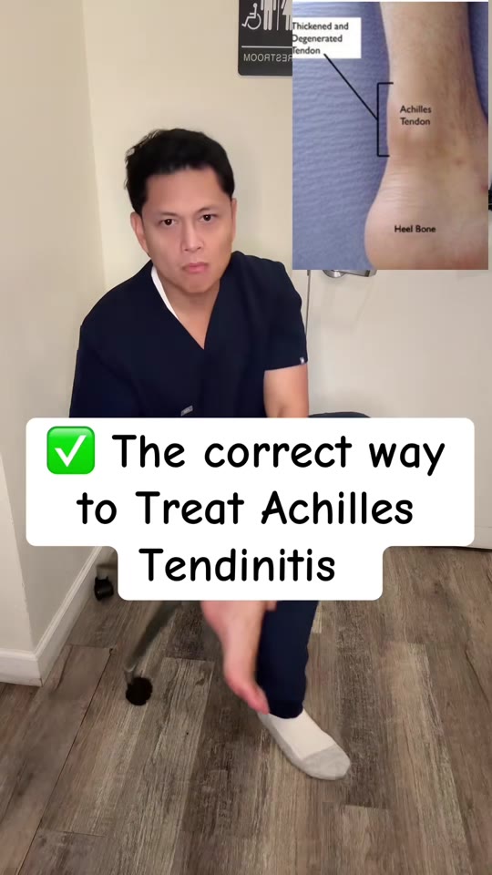 Achilles tendinitis: does daily massage and exercise actually fix it?