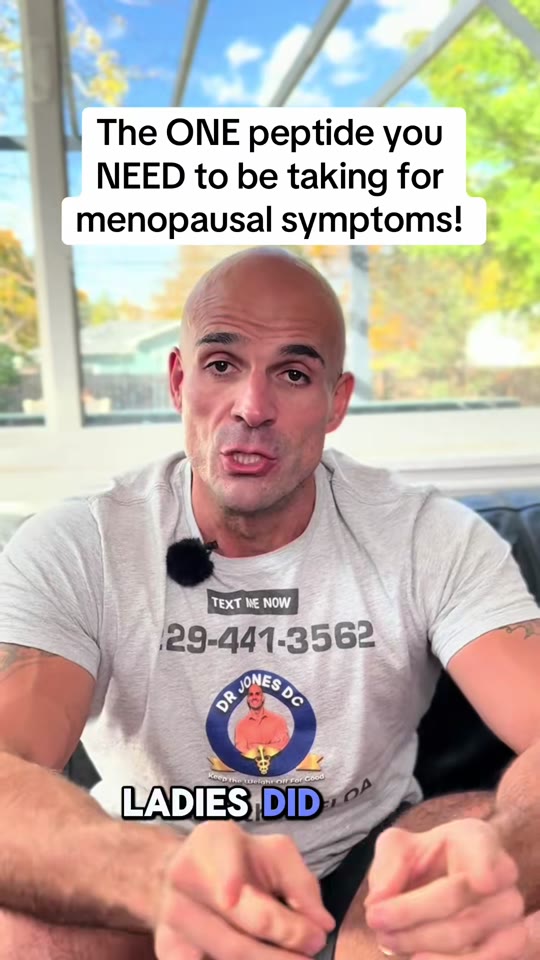 @drjonesdc's menopause peptide claims need scrutiny