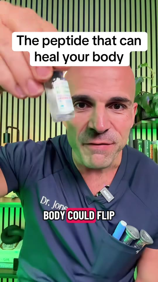 @drjonesdc's GLP-1 'healing peptide' claims, fact-checked