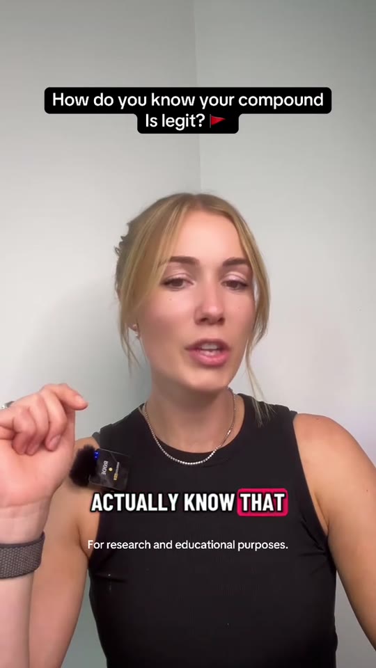 Peptide COA checklists on TikTok: what they miss