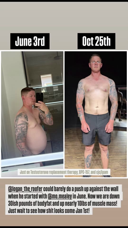 @logankamin's peptide transformation claims, fact-checked