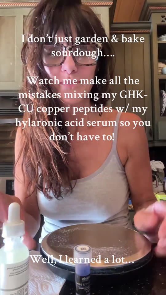 DIY GHK-Cu serum mixing: what TikTok gets wrong about peptide prep