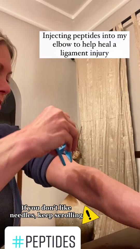 @jillbrownfitness's peptide therapy claims need context