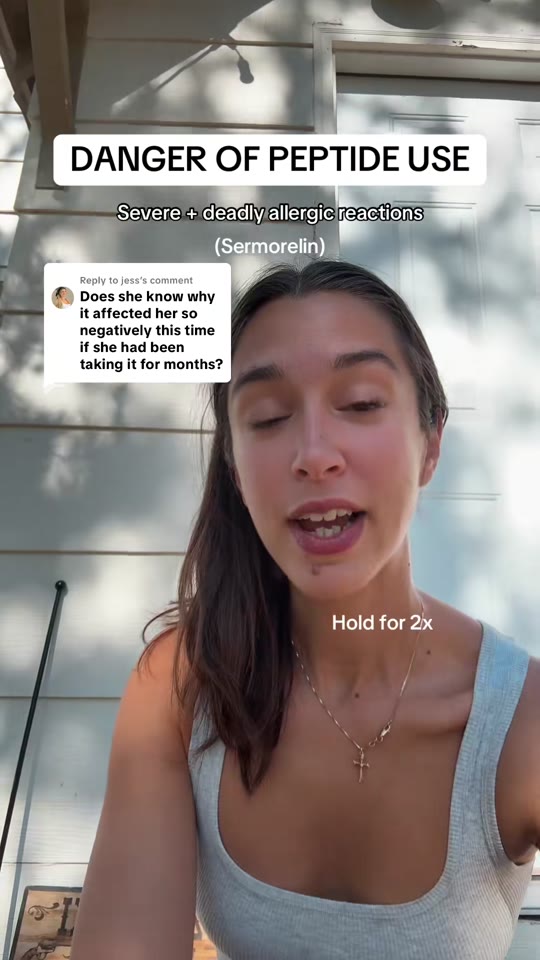 @neverboringever's peptide therapy claims need context