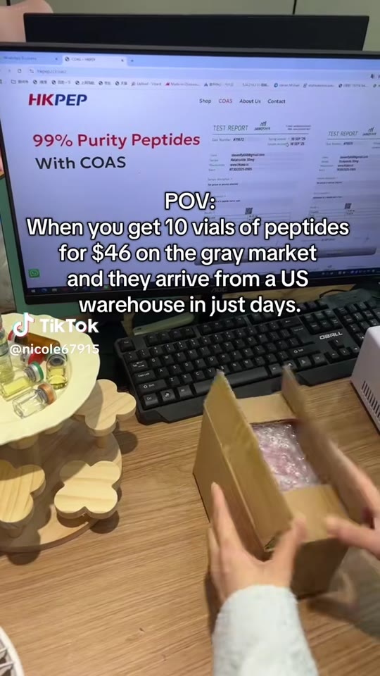 @hk.pep.tides's peptide therapy claims, fact-checked