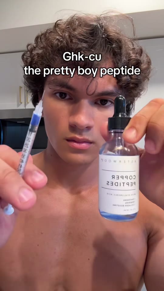 GHK-Cu creator claims topical beats injections and 'cured' acne — fact-check