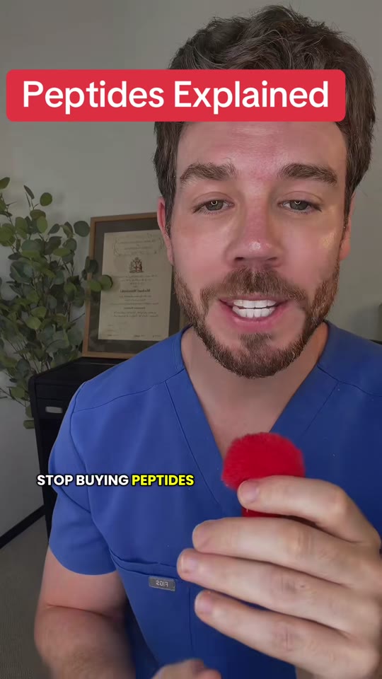 @drmichaelsays's peptide therapy claims need context