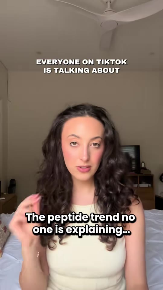 @therealistic.dietitian's peptide therapy claims, fact-checked