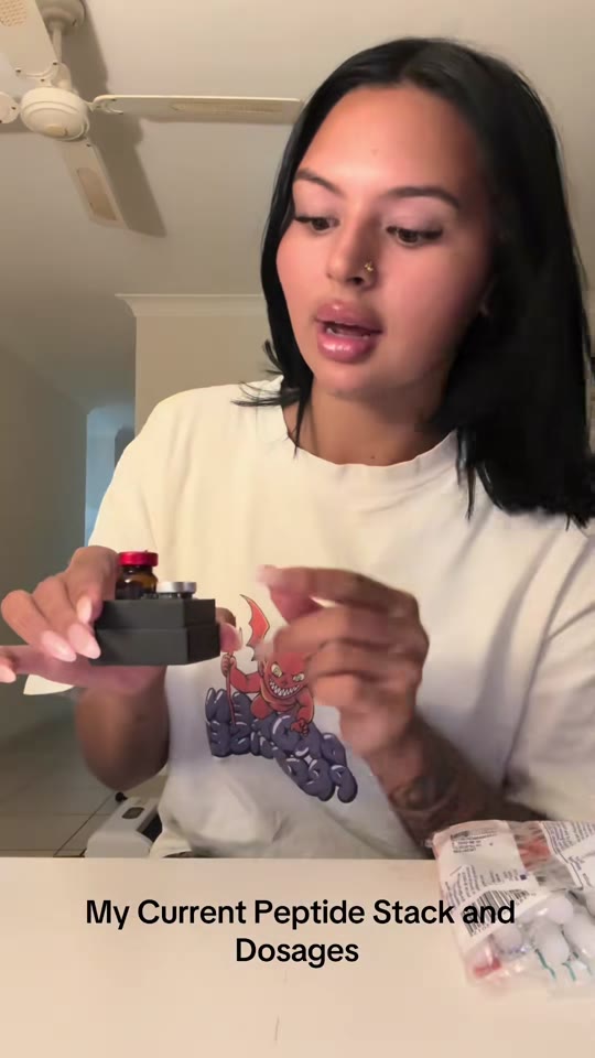 TikTok peptide claims without the video? We can't check