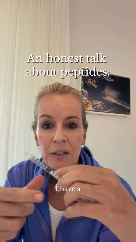 Dr. Jen Ashton on peptides: hype vs. what studies show