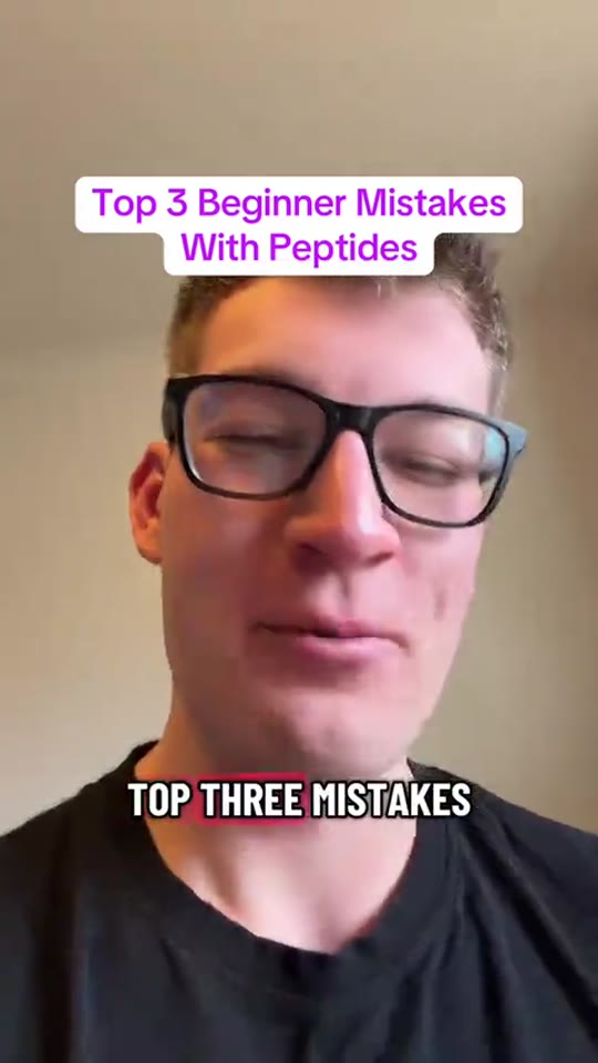 Peptide beginner mistakes: what TikTok gets wrong vs. right