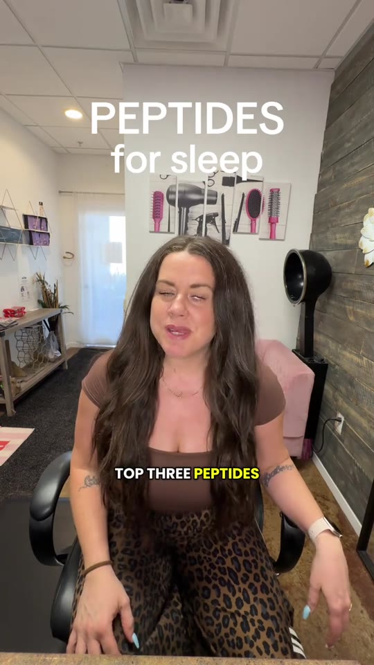Do peptides actually fix perimenopausal sleep disruption?