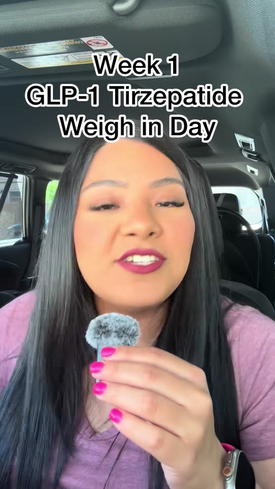 Tirzepatide week-one weight loss: real results or water weight?