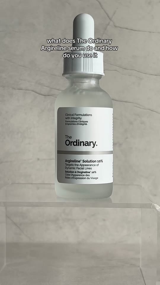 Argireline 10%: 'Botox in a bottle' or overhyped peptide serum?