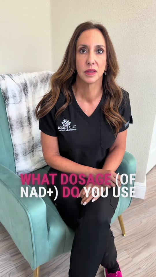 @insideout_aesthetics's NAD+ dosing claims, fact-checked