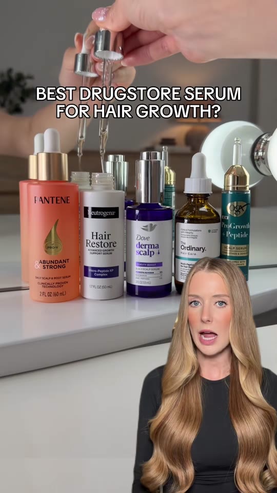 Do drugstore scalp serums actually grow hair? Breaking down the evidence