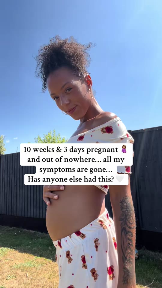Pregnancy symptoms vanishing overnight: what this means