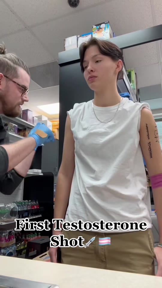 @graybae.com's first testosterone shot, fact-checked