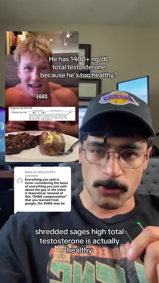 @onehottrail's 1400+ ng/dL testosterone claim fact-checked