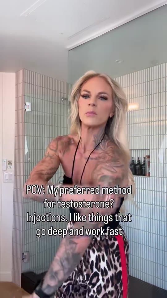 @tattedmamatraining's testosterone delivery claims, fact-checked