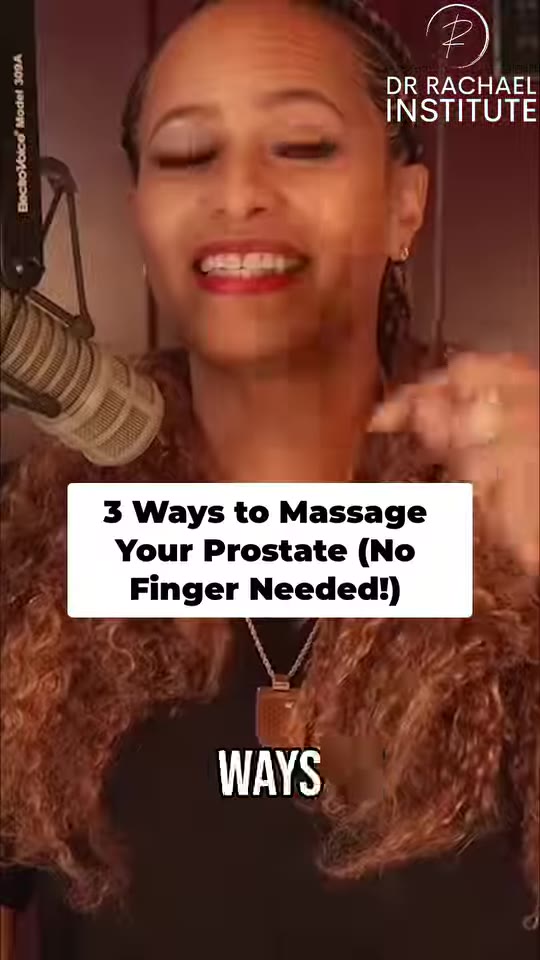 Does @drrachael's prostate massage advice actually work?