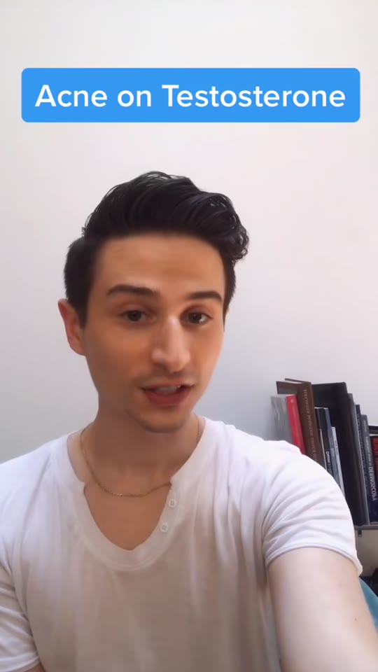 Does testosterone therapy cause acne? @dermangelo explains
